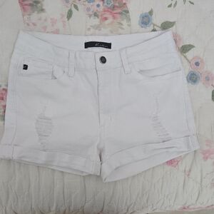 KanCan White Jean Shorts Summer Casual